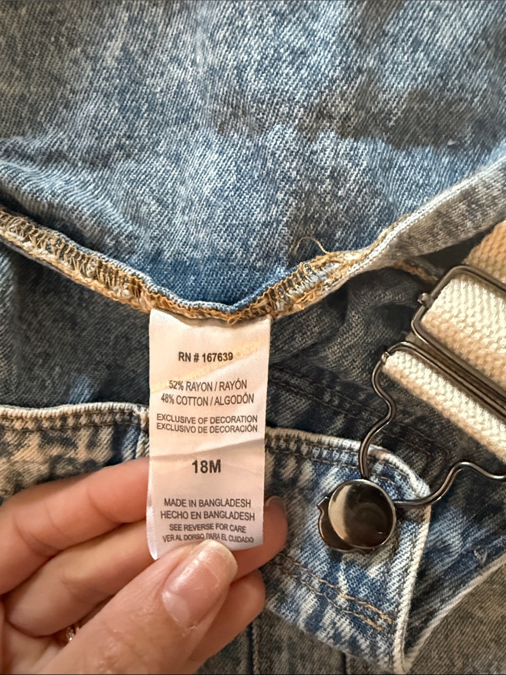 Jean overalls - Picture 2 of 4